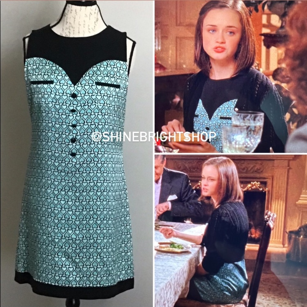 Vintage Silk Dress ASO Rory in Gilmore Girls